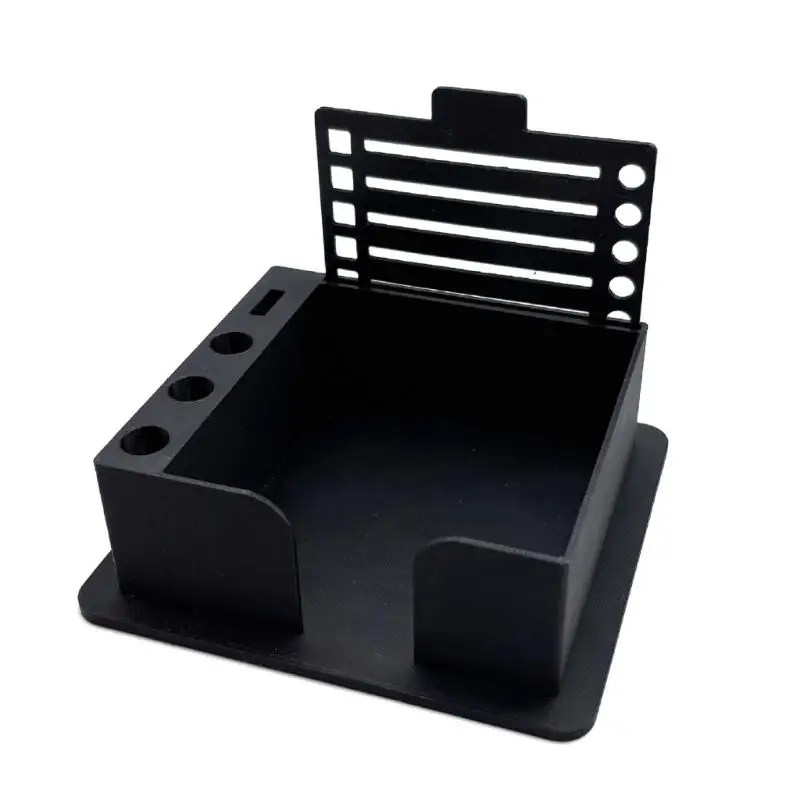 Y1UB Sticky Note Storage Box Desk Note Hold Accessory For Stationery Storage And Quick Note Retrieval Solution
