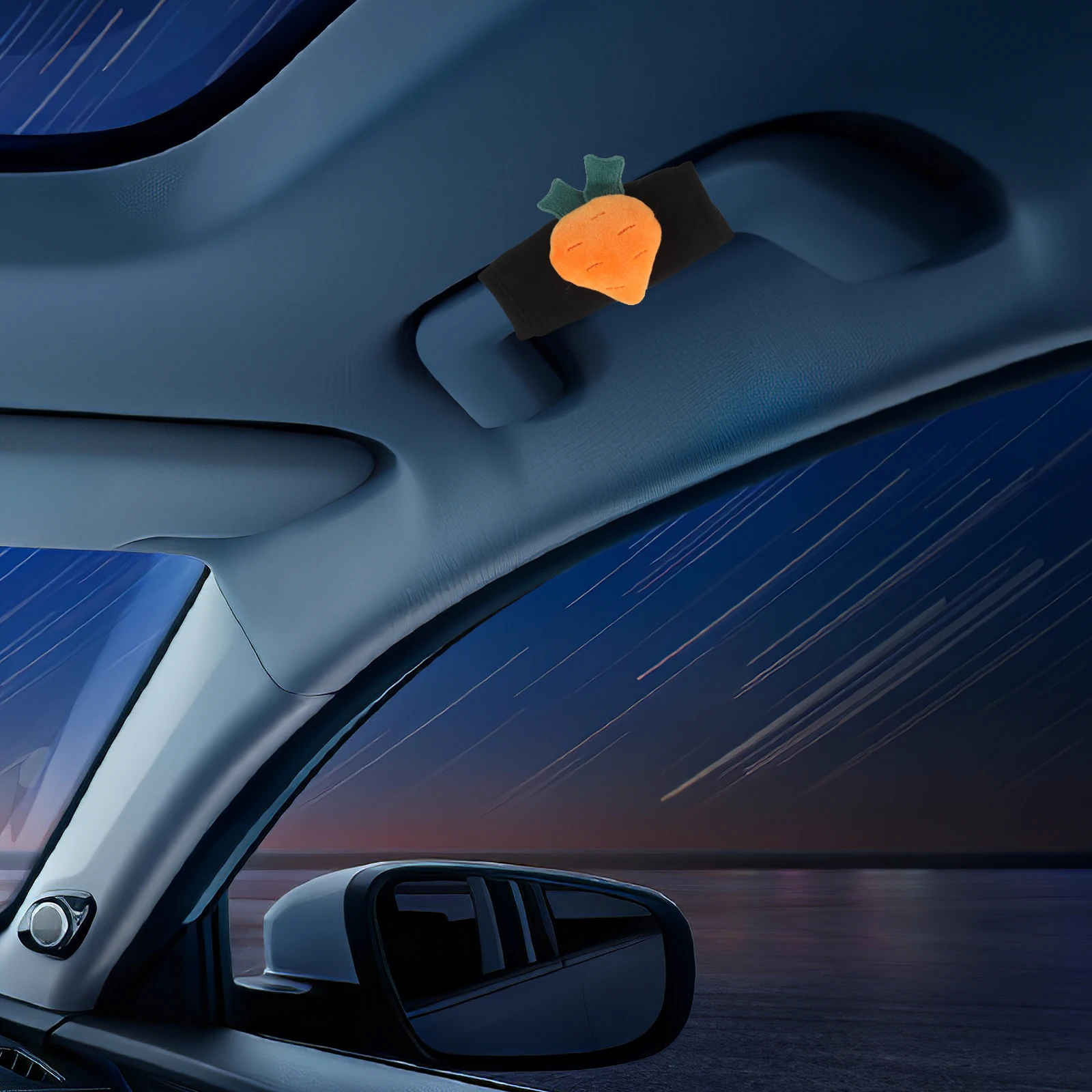 

Car Door Handle Cover Cute Protector for Auto Inside Handlebar Protection Universal Fit Scratch Resistant