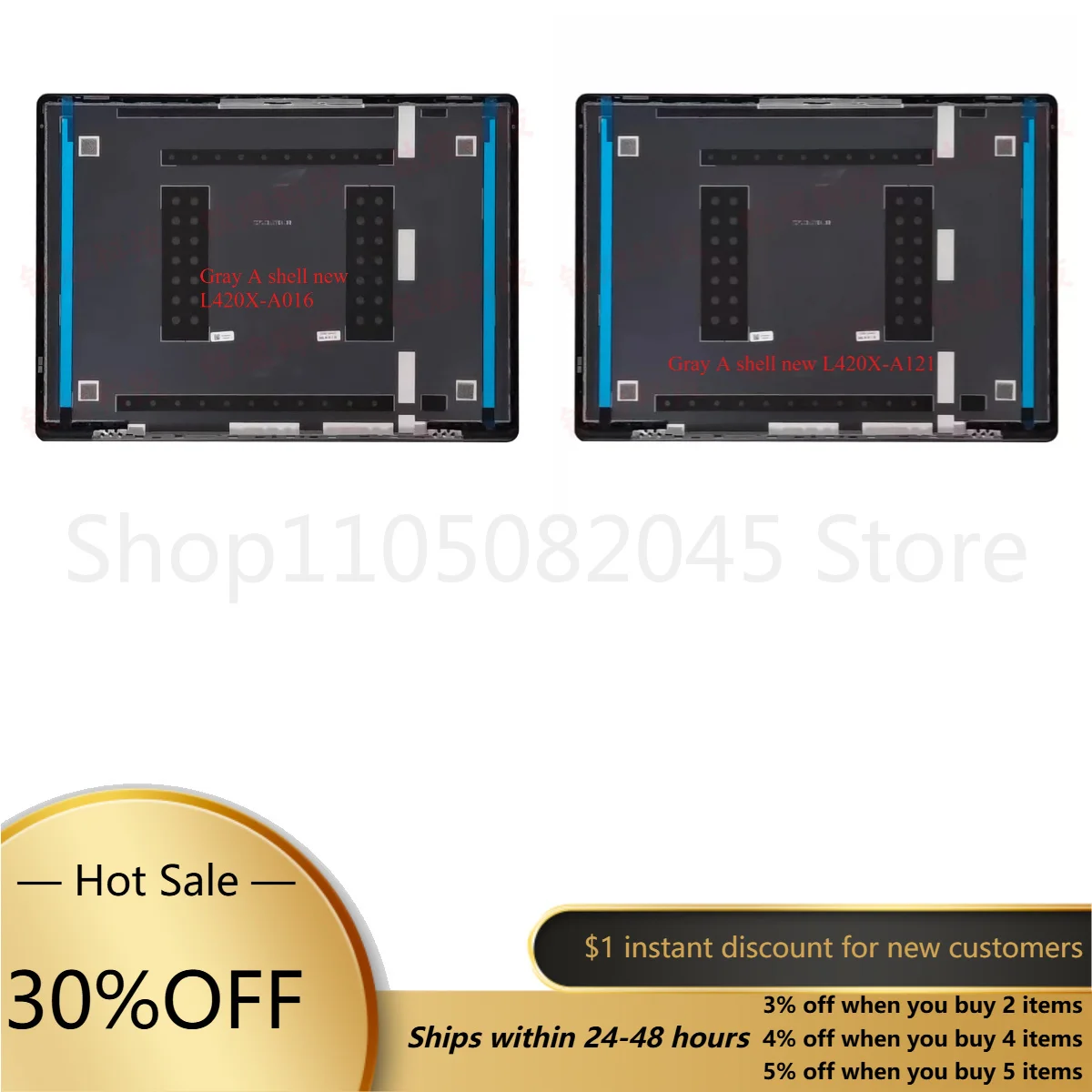 Фото Для Huawei Qingyun L420X-A016 L420X-A121: Корпус A, Корпус B, серый, абсолютно новый