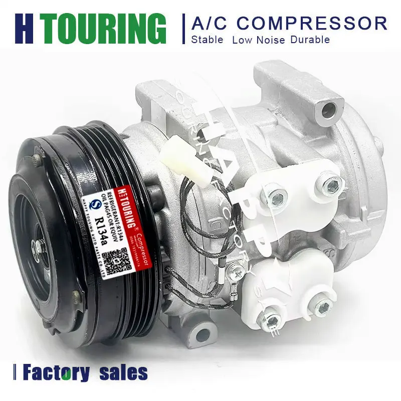 10P13F A/C AC Compressor for MAZDA MX5 MX-5 NA ROADSTER 1989-1993 047200-7611 047300-7020 N001-61-450 N00161450 0472007611