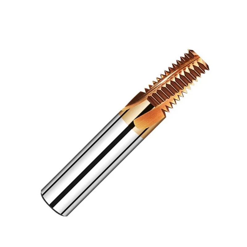 Fresa de rosca RC/PT de pulgadas, fresa de extremo de acero de tungsteno tipo diente completo, 1/16 ", 1/8", 1/4", 3/8 ", 1/2", 3/4", 7/8"