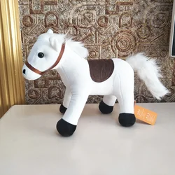 Children Plush Toys for Christmas Birthday gift cute cartoon simulation White Horse Baby Kid Stuffed Toy