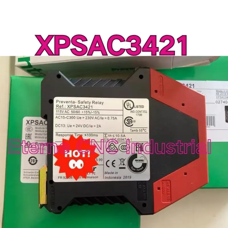 New safety relay XPSAC3421 for fast delivery