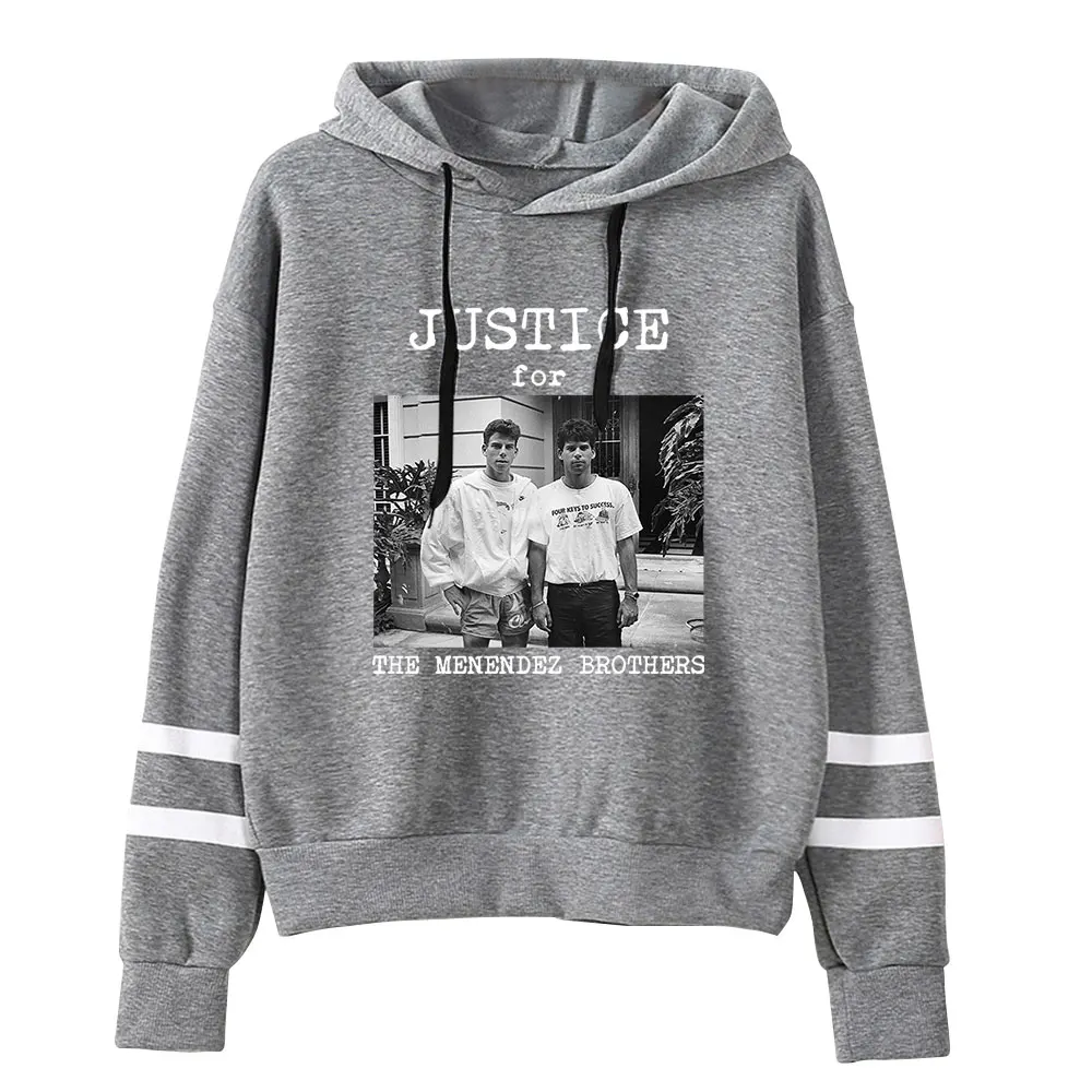 Justice For Menendez Brothers Felpa con cappuccio vintage anni '90 Merch Felpa con cappuccio Felpa alla moda Pullover sportivo Pullover alla moda