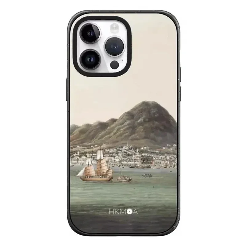 

Urban Landscape 2.0 Acrylic Black Border Magnetic iPhone 12 13 15 14 16 Pro Max Protective Case, Fits iPhone 16 Pro Max