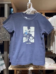 Vintage Classic Guitar Print T-Shirts Women Summer Fashion Short Sleeve Cotton Crop Top Women Casual Y2k Streetwear Slim Tops