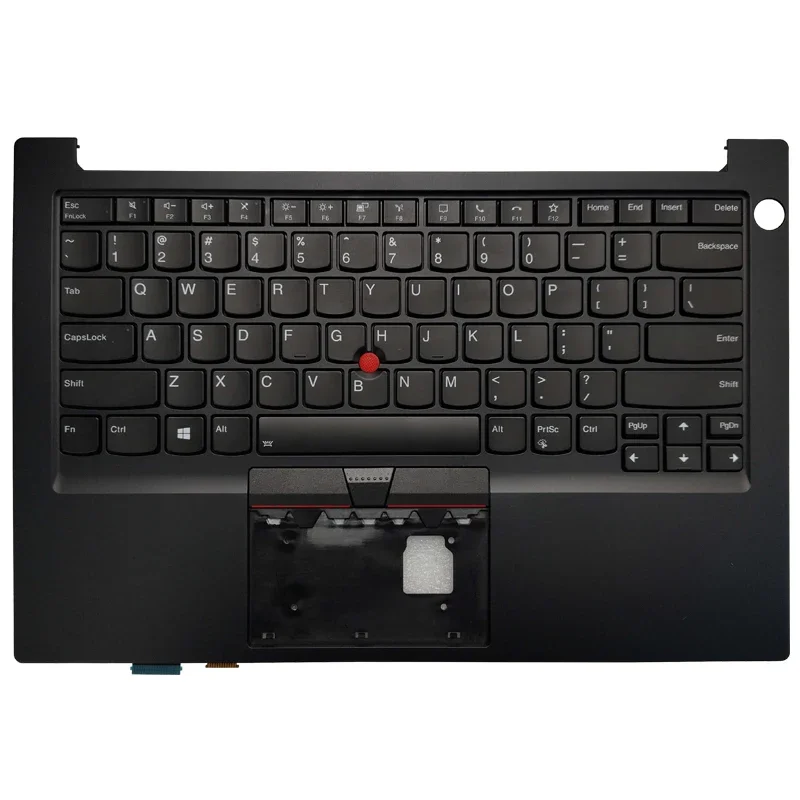 

New US Keyboard For Lenovo Thinkpad E14 Gen 2 With Palmrest Upper Cover Case