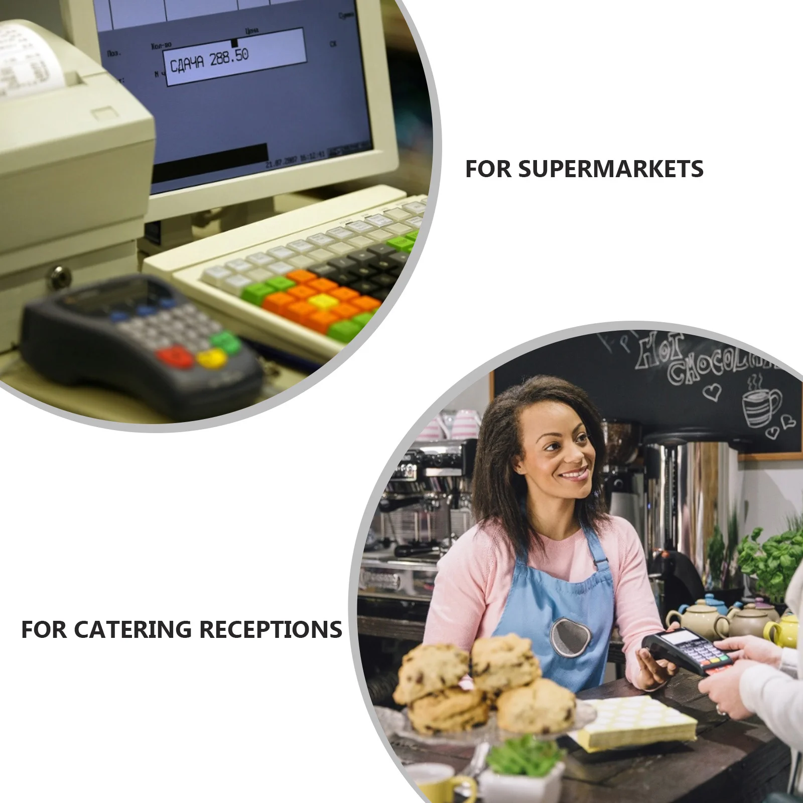 

1 Set Handheld Thermal Holder Portable Plastic Label Rack For Printer Accessories Manual Label Paper Organizer External