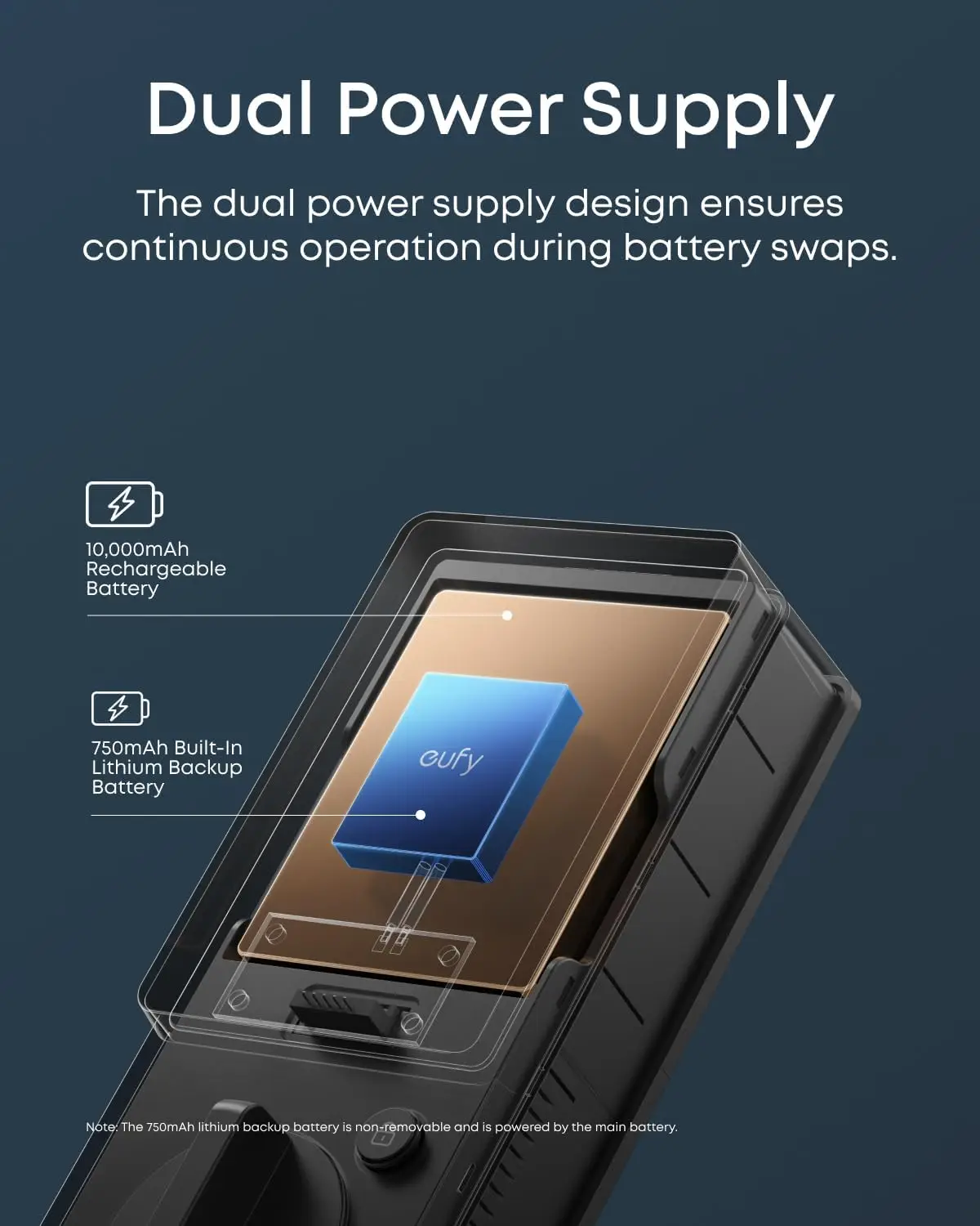 Smart Lock with Palm Vein Recognition, Wi-Fi Keypad Deadbolt, Auto Lock, Voice Control, IP65 Waterproof