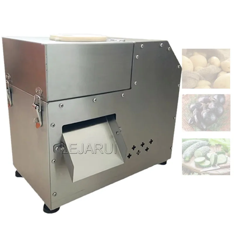 

Commercial Electric Vegetable Cutter Machine Stainless Steel Potato Cutter Onion Slicer