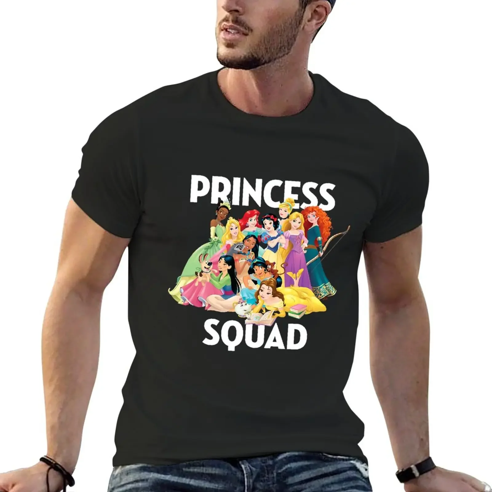 

New Princess Squad Group T-Shirt T-shirt short tees cute clothes t shirts for men pack