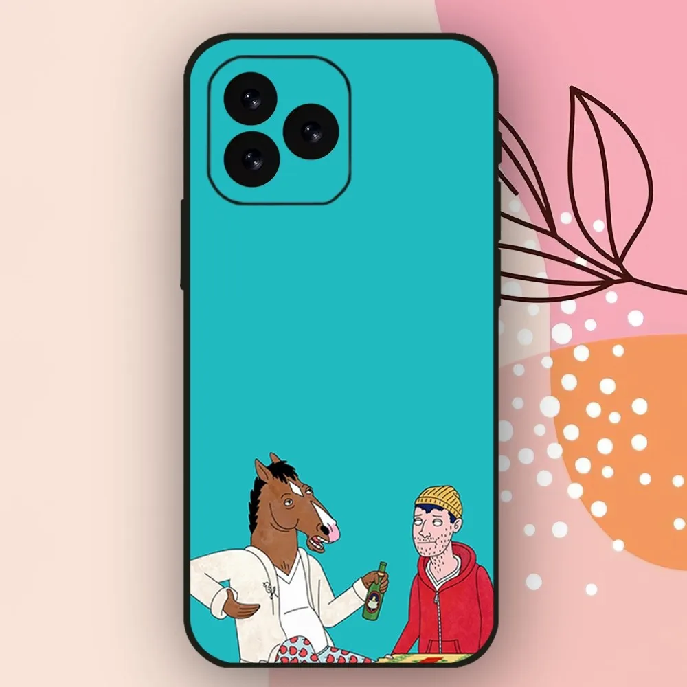 Cartoon B-BoJack H-Horseman Phone Case For iPhone 11 12 13 14 15 Mini Plus Pro Xs Max X S Plus XR Shell