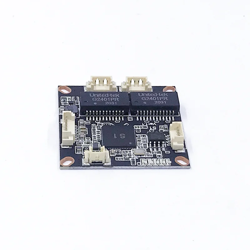 Промышленный Коммутатор Ethernet 38 мм, 4 порта, 10/100 м, сетевой коммутатор ethernet 5 В/12 В/15 В, Входная мощность с температурой от-40 до 75 ℃