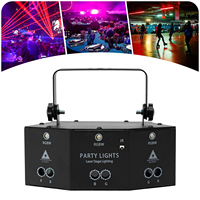 9 Eyes LED Rgb Discolicht Partylicht Mit Fernbedienung, Dj Disco Bühnenbeleuchtung Lichteffekt Für Ktv Familientreffen Hochzeit