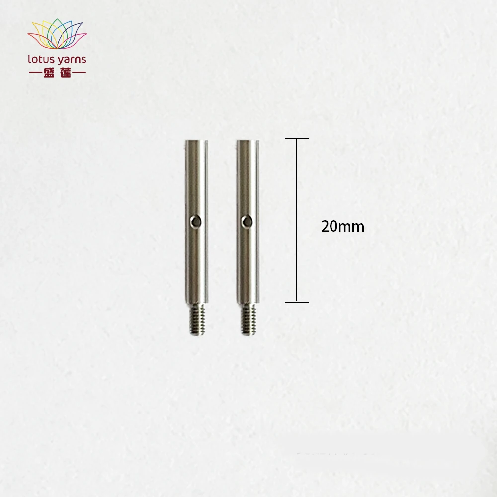 

1 упаковка (2 шт.) Соединители для игольчатых наконечников пряжи Lotus, удлинители игольчатых наконечников, кабельные соединители