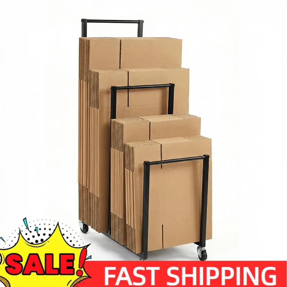 

Картонный органайзер-стеллаж на колесах, переносной, 41x26x14 дюймов, для вечеринок, мероприятий, отелей, заводов, складов