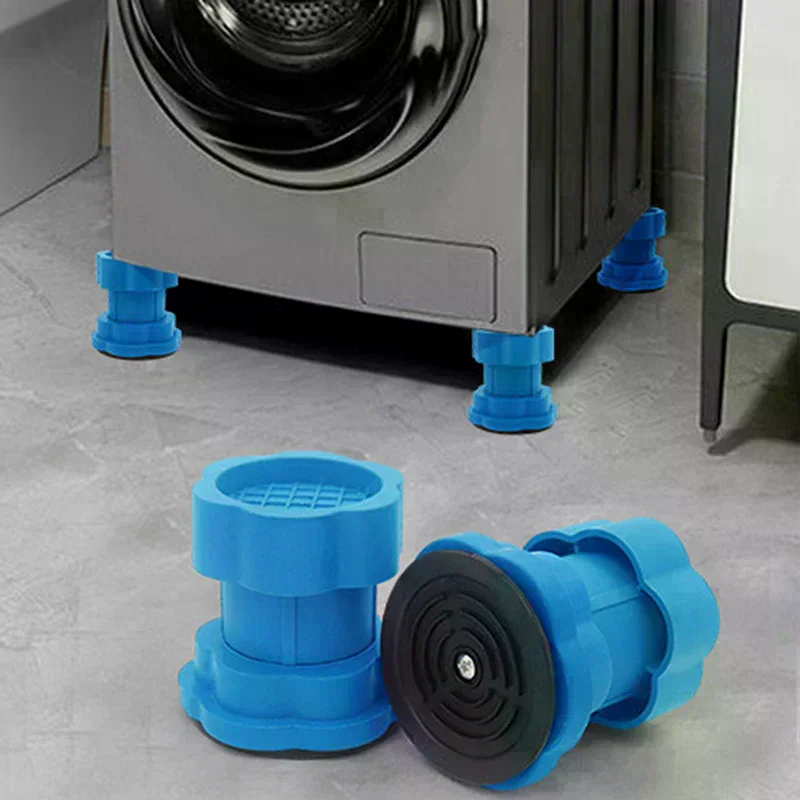 Adjustable Height Washing Machine Foot Pads Anti Vibration Refrigerator Base Fixed Non-Slip Pad Support Dampers Stand