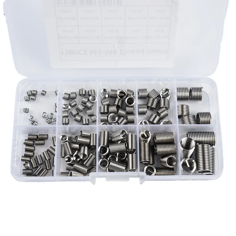Stripped Thread Rethread Helicoil Repair Insert Kit Metric-M12 Thread Rt Stainless Steel Helicoil M5 M6 M8 Thread Repair