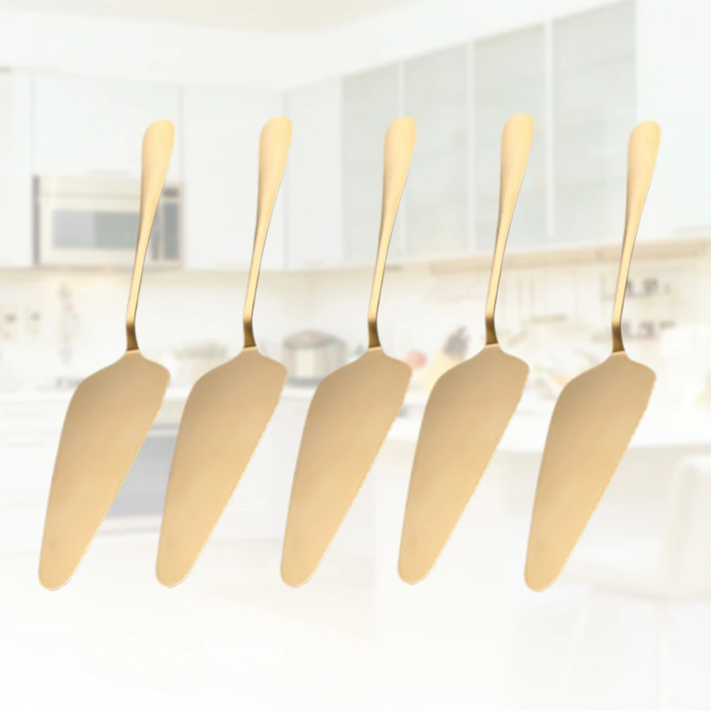 

5 шт. формы для выпечки, лопаточка для пиццы, инструменты для выпечки торта, металлическая лопаточная резак из нержавеющей стали