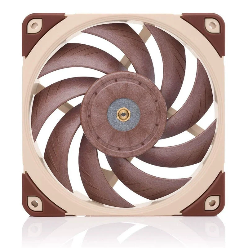 Y+for Noctua NF-A12x25 PWM, Premium Quiet Fan, 4-Pin (120mm, Brown)