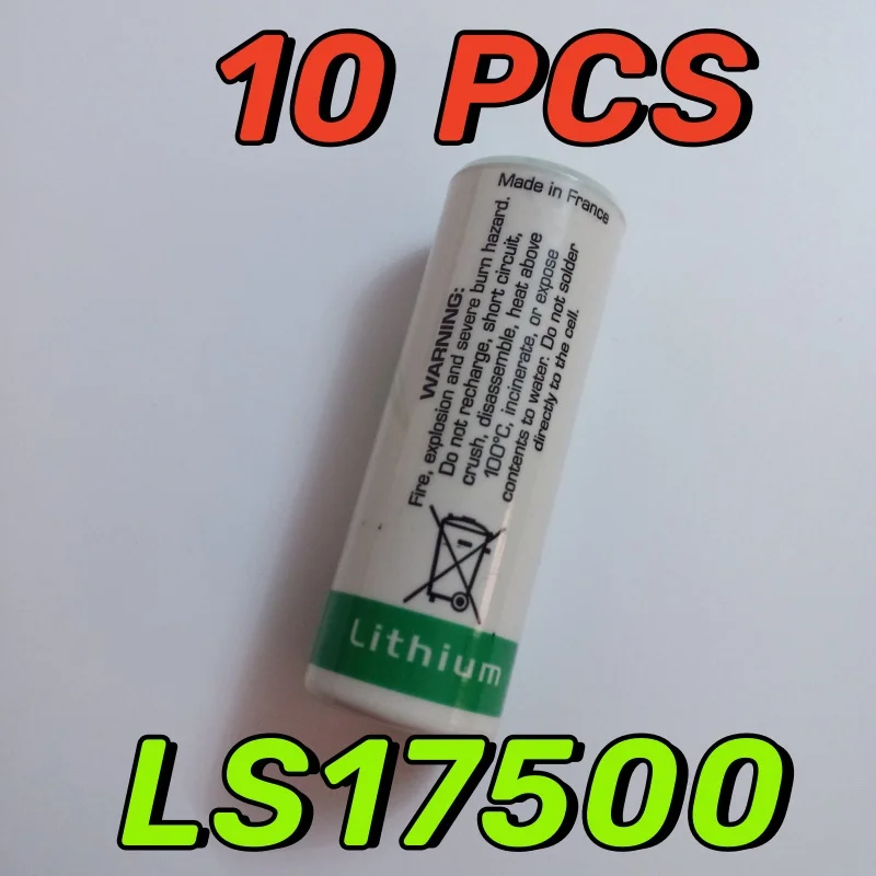 10pcs New original LS17500 17500 A Size 3.6V PLC Industrial Automation Equipment CNC Machine Lithium Battery