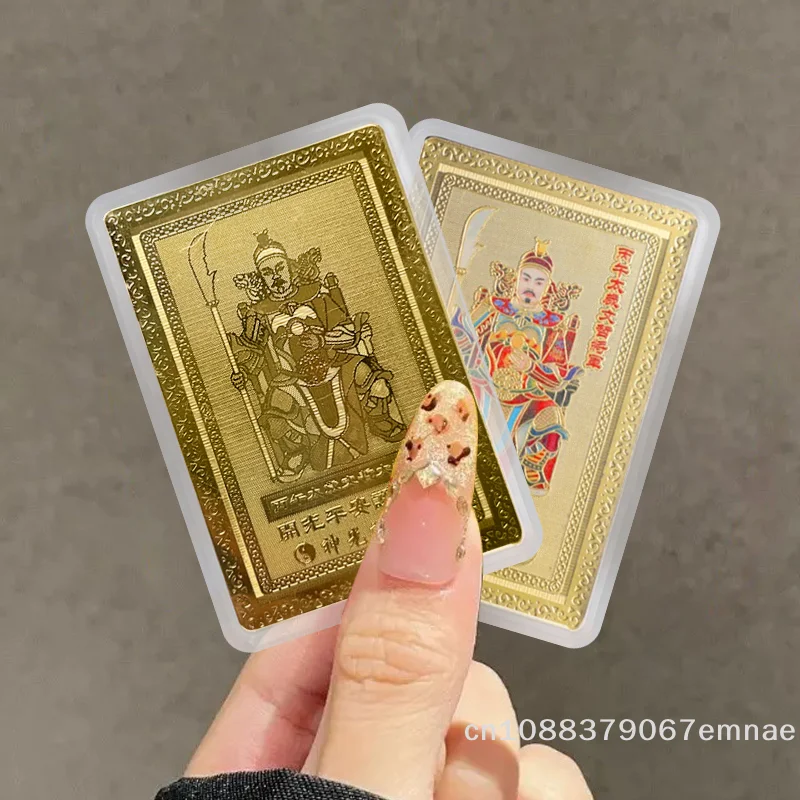 [ZYS]2026 Tai Sui Card Horse Year Feng Shui Blessing Card Amulet Safety Health Wealth Portable Statue Protective Gift Home Decor