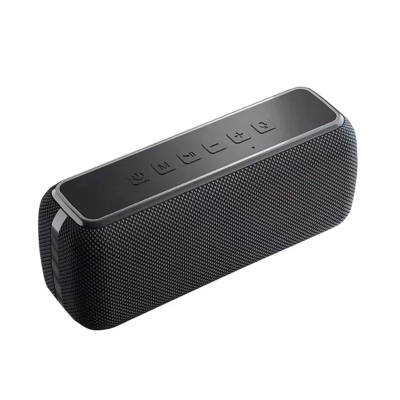 60W Portable Wireless Speaker Waterproof with High Power DSP Sound Subwoofer Deep Bass Built-in Mic TF Card USB AUX