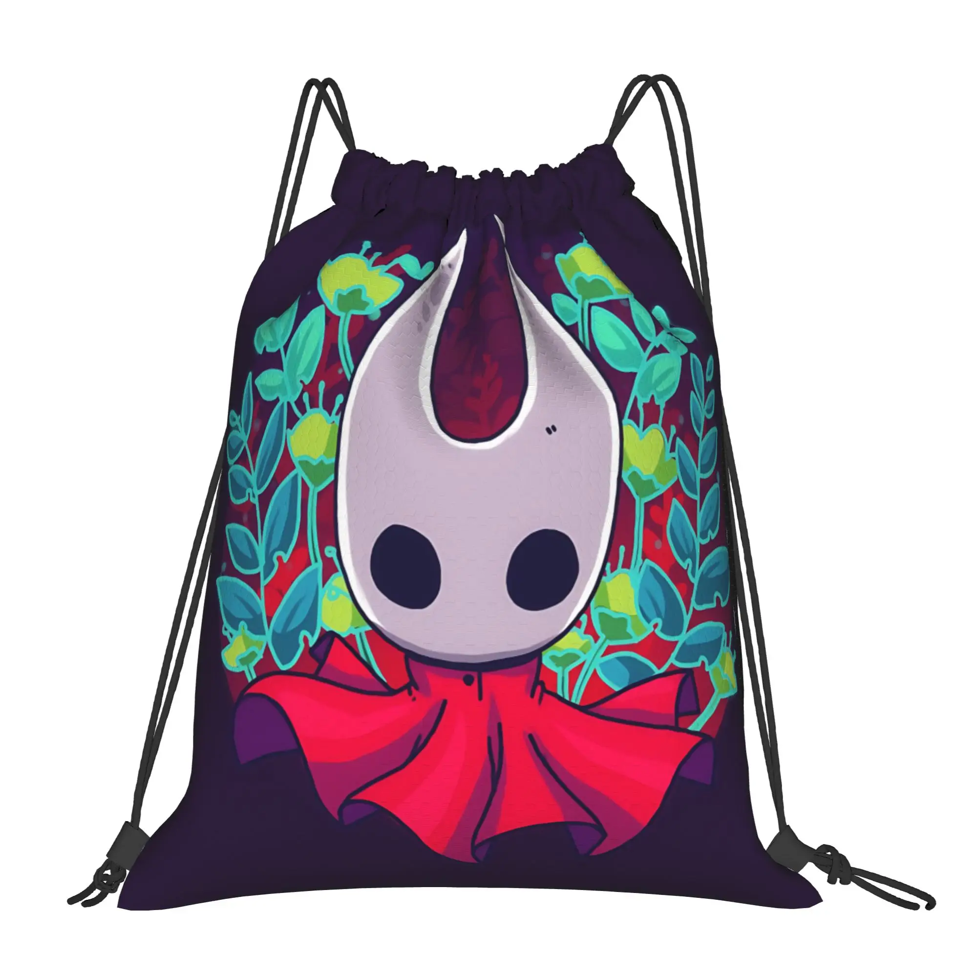 

Спортивная сумка-мешок Hallow Knight Funko, портативная сумка на шнурке для походов, велосипедных прогулок, рюкзак для хранения спортивной обуви, 1 шт.