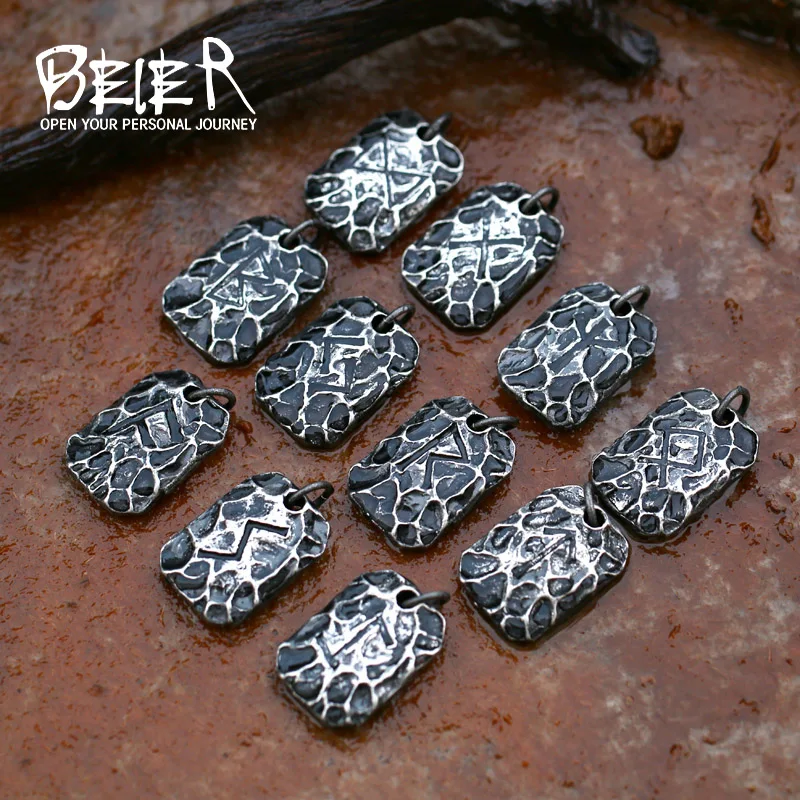 BEIER New Arrival Creative Designs Viking Ordin Norse Runes  Pendant Fashion Jewelry Wholesale Dropshipping