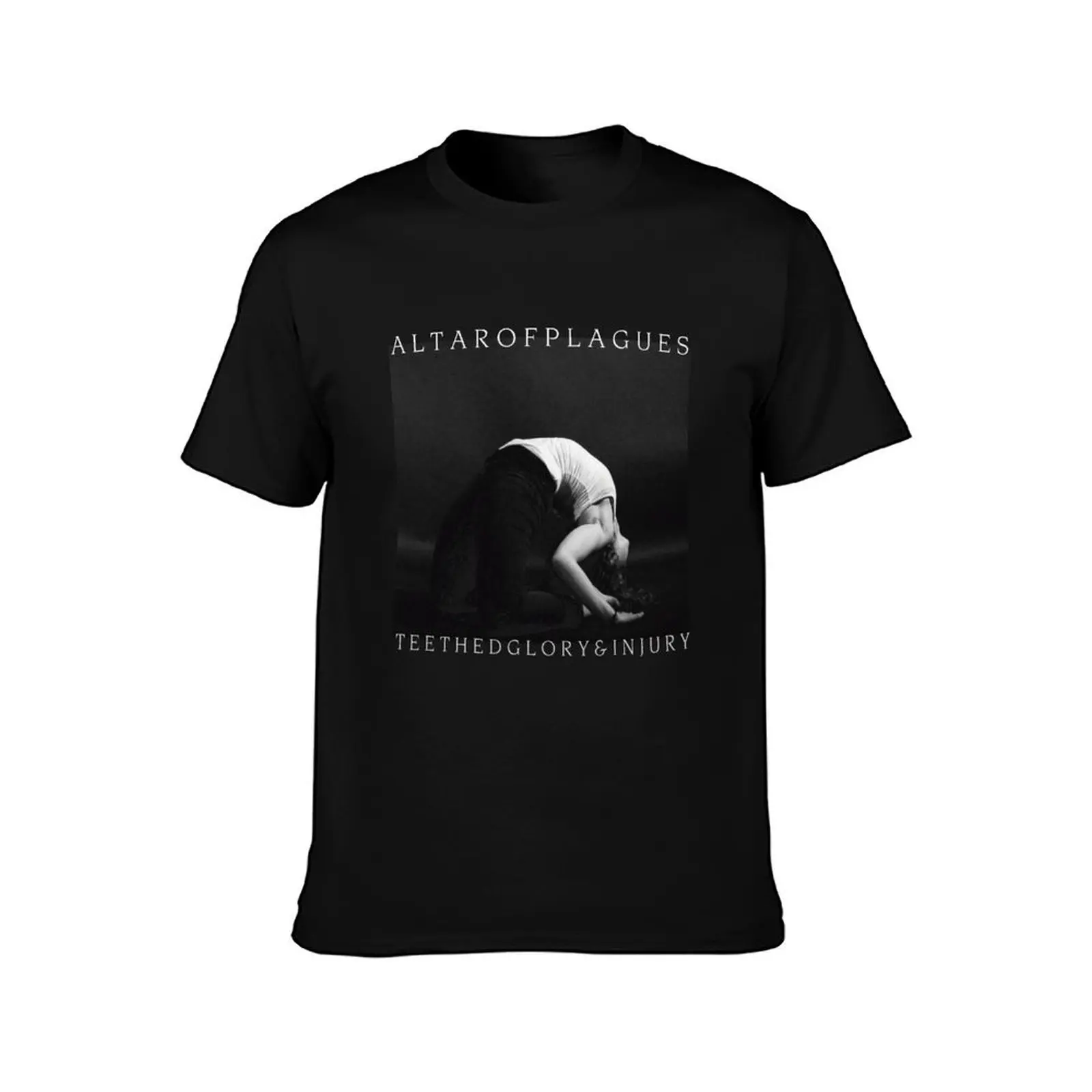 Altar of Plagues - Teethed Glory & Injury - Black Metal T-Shirt Summer Casual Cotton Tee Oversized Streetwear Tops
