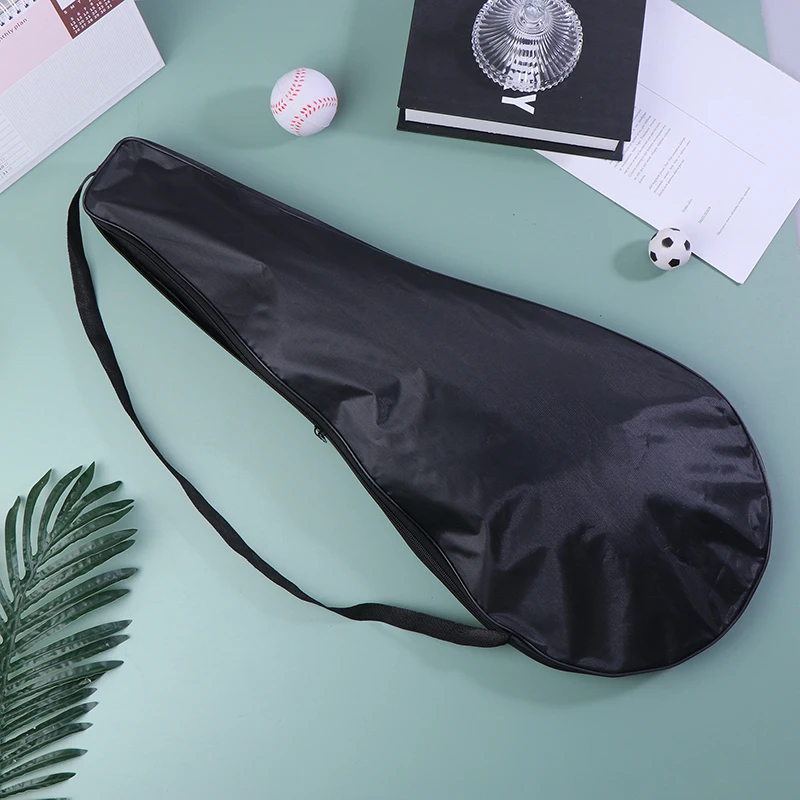 Bolsa para raqueta de tenis con cabeza portátil Y, bolsas de tenis impermeables de un solo hombro para adultos, hombres y mujeres, funda protectora para raqueta de tenis