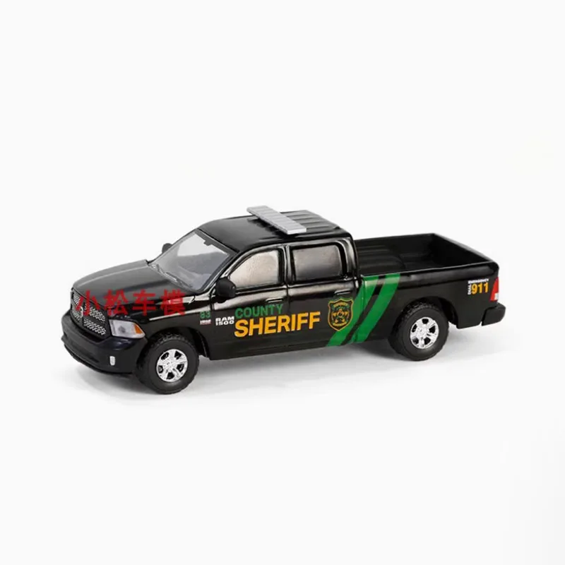 Greenlight Diecast 1:64 2013 Ram 1500 سبيكة محاكاة نموذج سيارة معدنية مجموعة ثابتة زينت عطلة لعبة هدية تذكارية