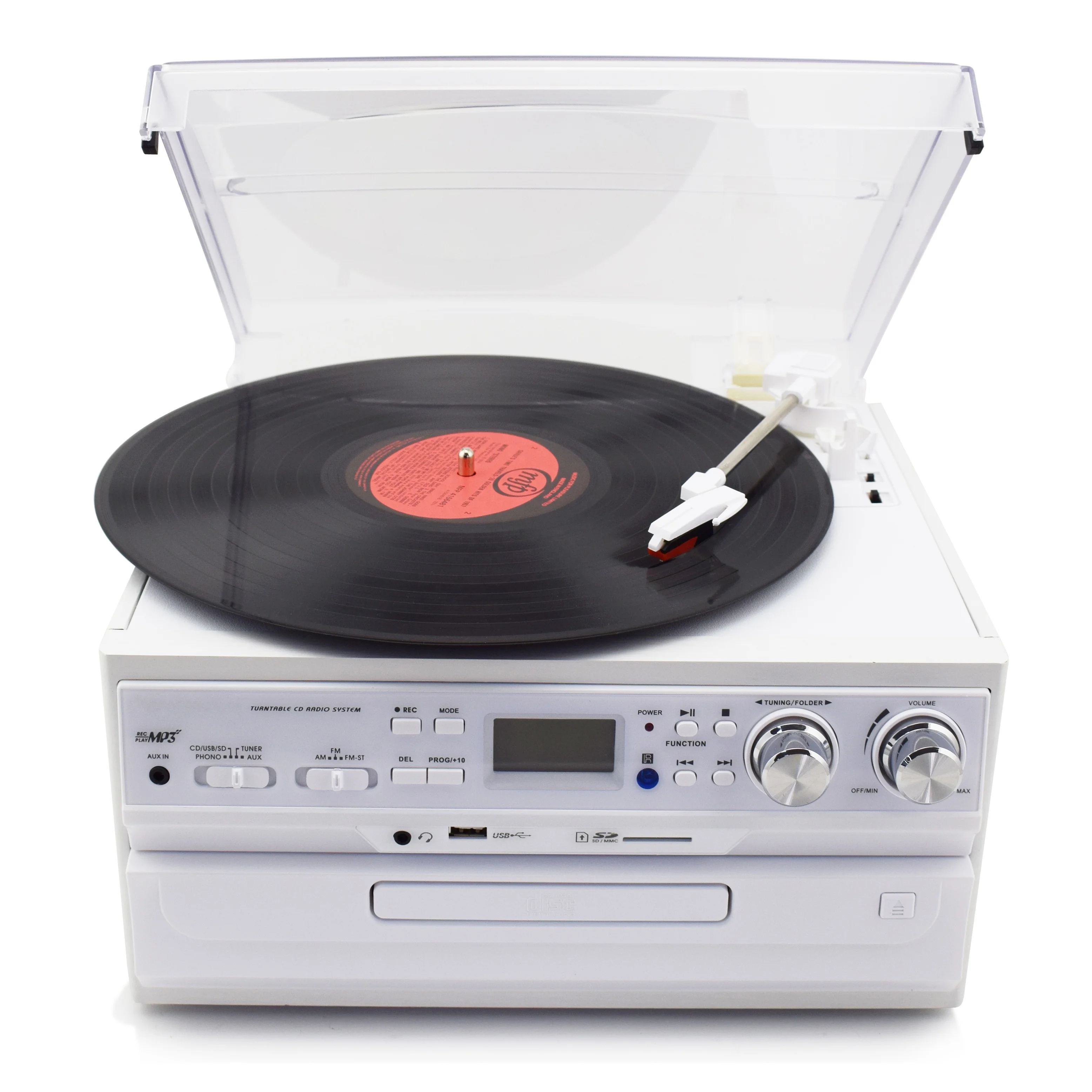 Desonic TR-17 CD All in One Multiple  Turntable Record Player With Usb Mp3 Cassette