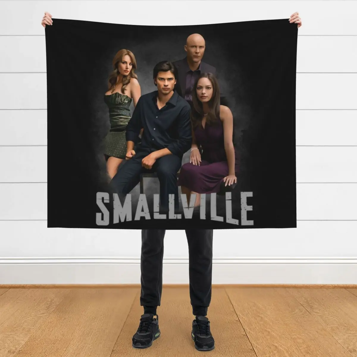 

Smallville Group Throw Blanket Loose Bed Plaid on the sofa Sofas Blankets