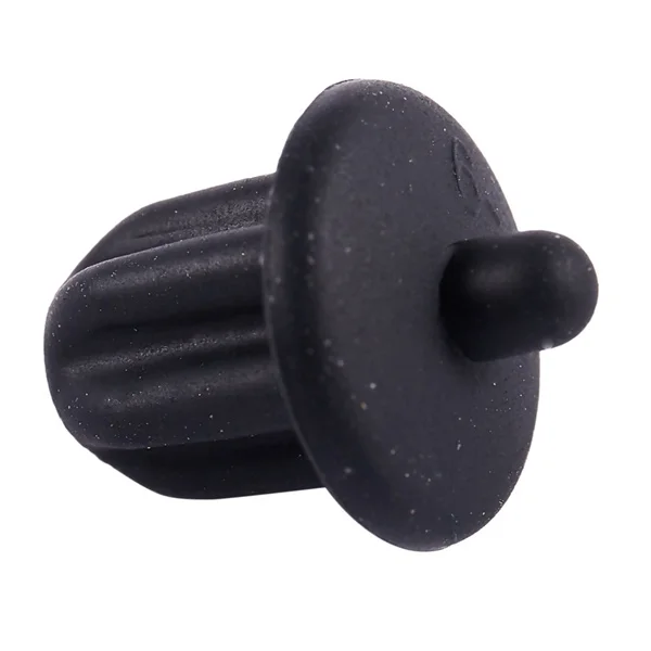 

A25U10x Black Rubber 6.35mm Audio Jack PC DVD Microphone Socket Dust Cover