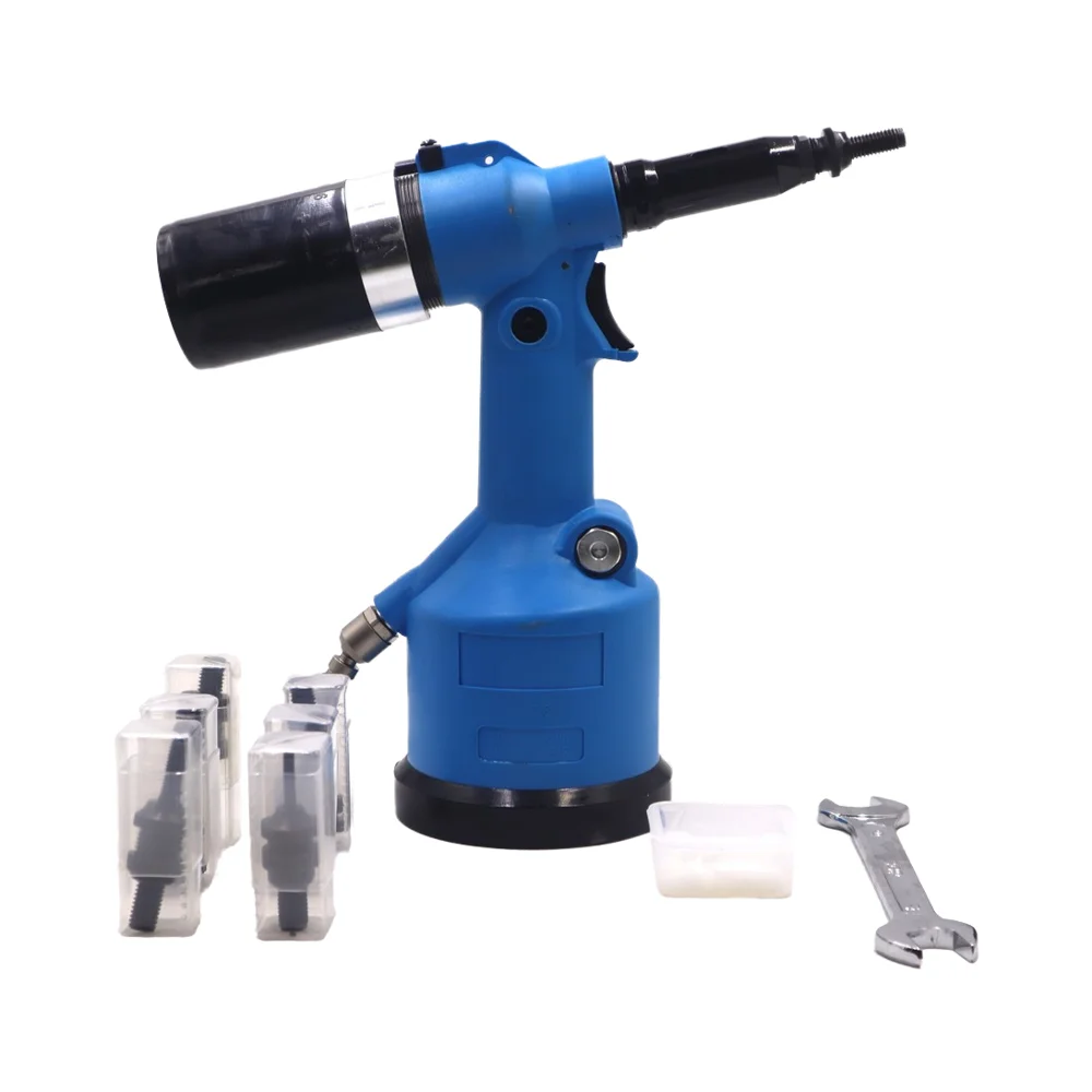 Pistola per rivettatrice pneumatica completamente automatica 0312 per utensile pneumatico per rimozione rivetti ciechi di lamiere e tubi