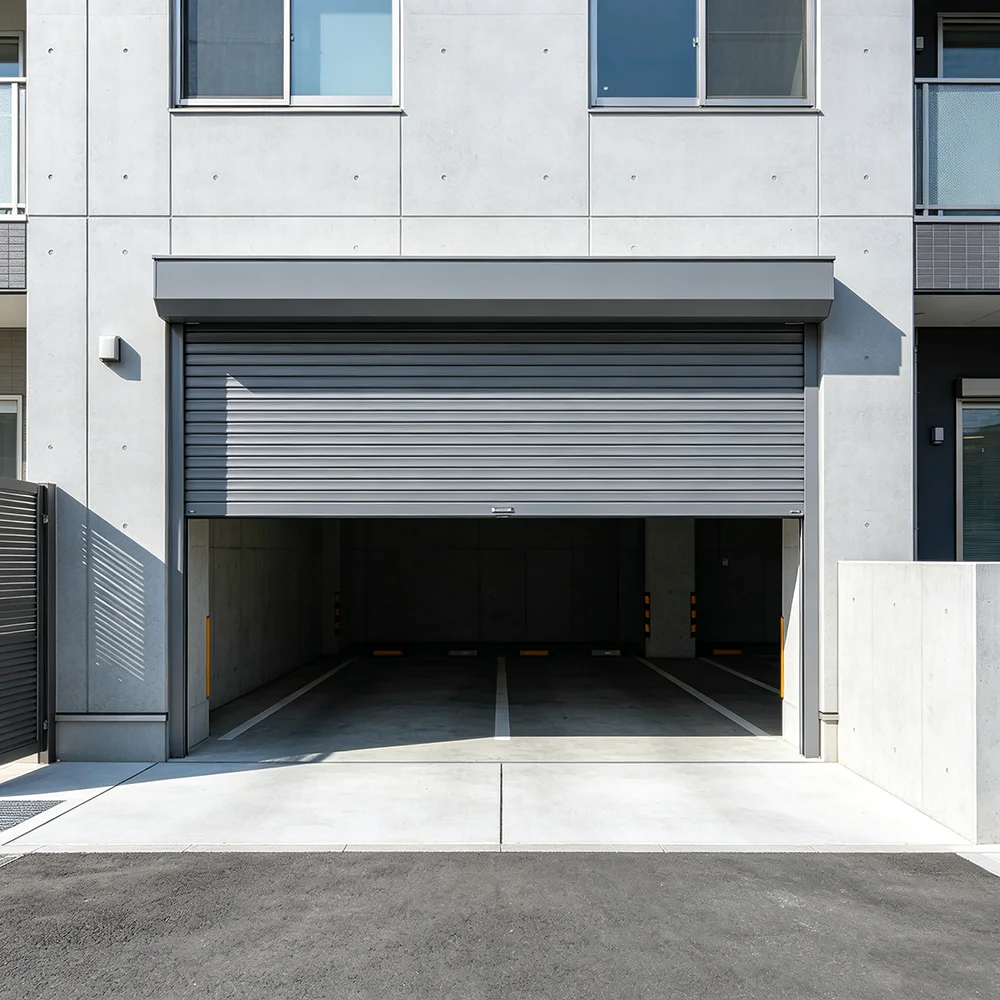 Customized Anti-Theft Roller Shutter Door For Villa Outdoor Warehouse Sealing Strip Humidity Resistant For Humid Climates