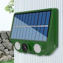 Ultrasonic Cat Dog Repellant Scarer IP66 Waterproof Animal Deterrent Intelligent Sensing Animal Repeller for Outdoor Lawn Garden