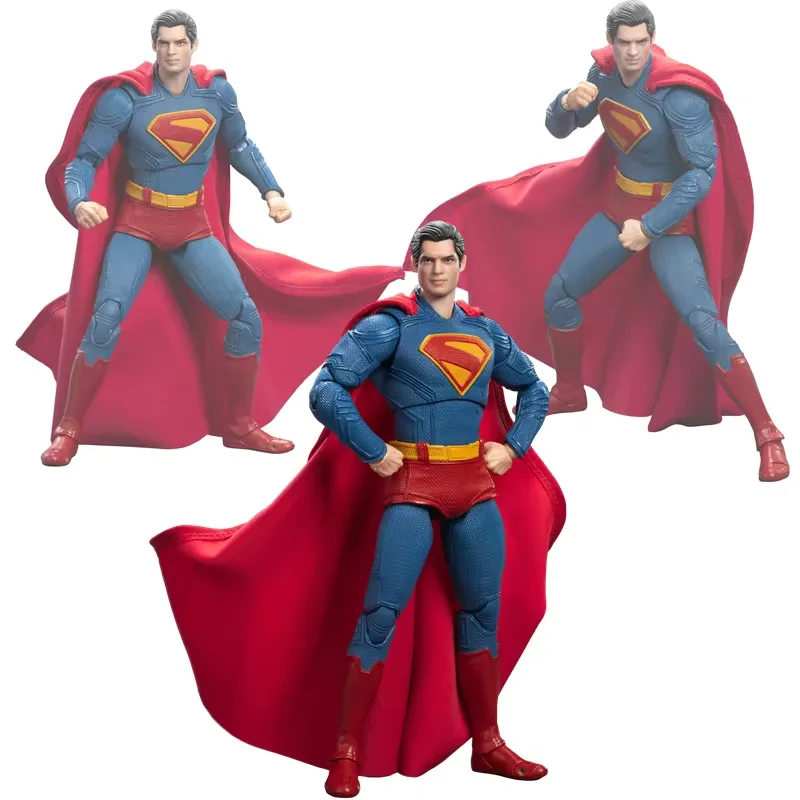 (In Stock)Original Fondjoy Superman Action Figuredc 19cm Lex Luthor Justice League Superman Krypto Action Figures Superhero Toy