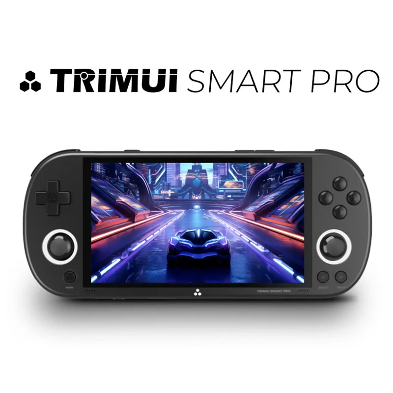 

Портативная игровая консоль Trimui Smart Pro с открытым исходным кодом, ретро аркадная портативная игровая консоль высокой четкости 4,96 дюймов в ностальгическом стиле