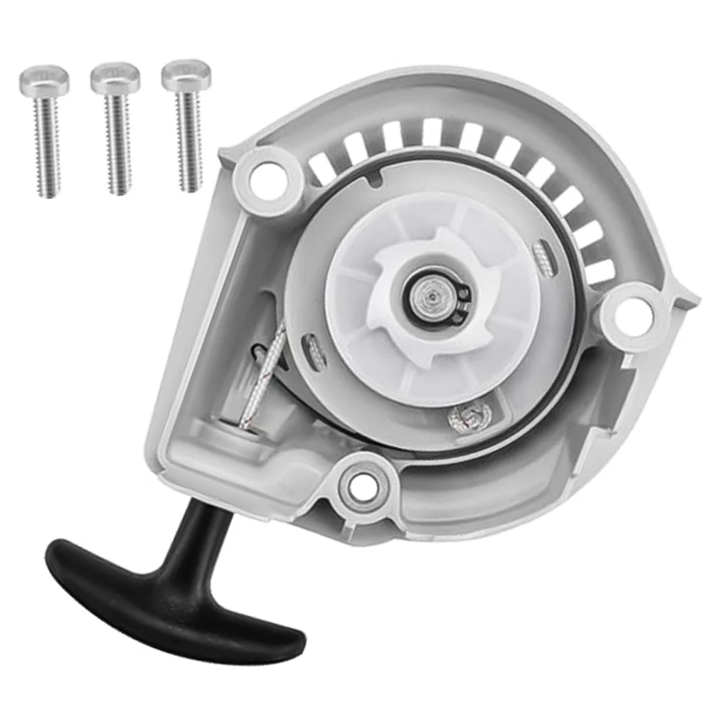 1set Recoil Starter With 3pcs Screw For FS94R KM94R HL91K HL94 FS94R FS94C FS94RC Recoil Starter Gardening Tools Accessories