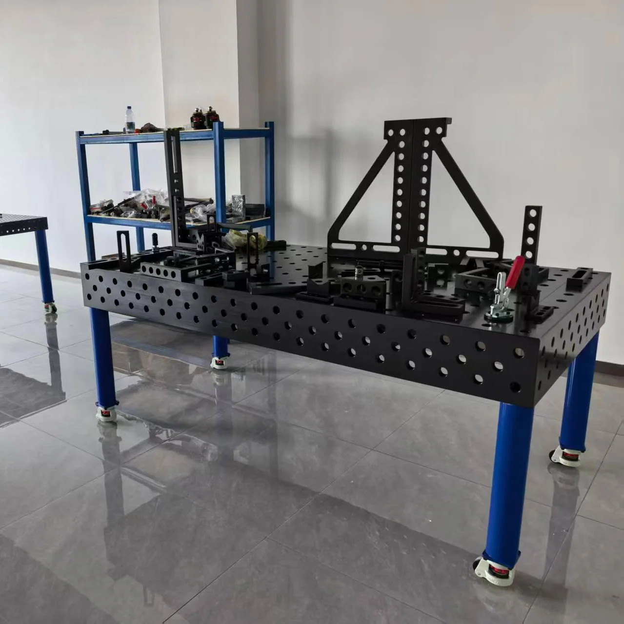 Pinza Mesa De Soldar 3D Flexible Welding Table Clamps D16 D28  Fixture Cast Iron/Steel Q355 Soldering Quick Adjust Accessories