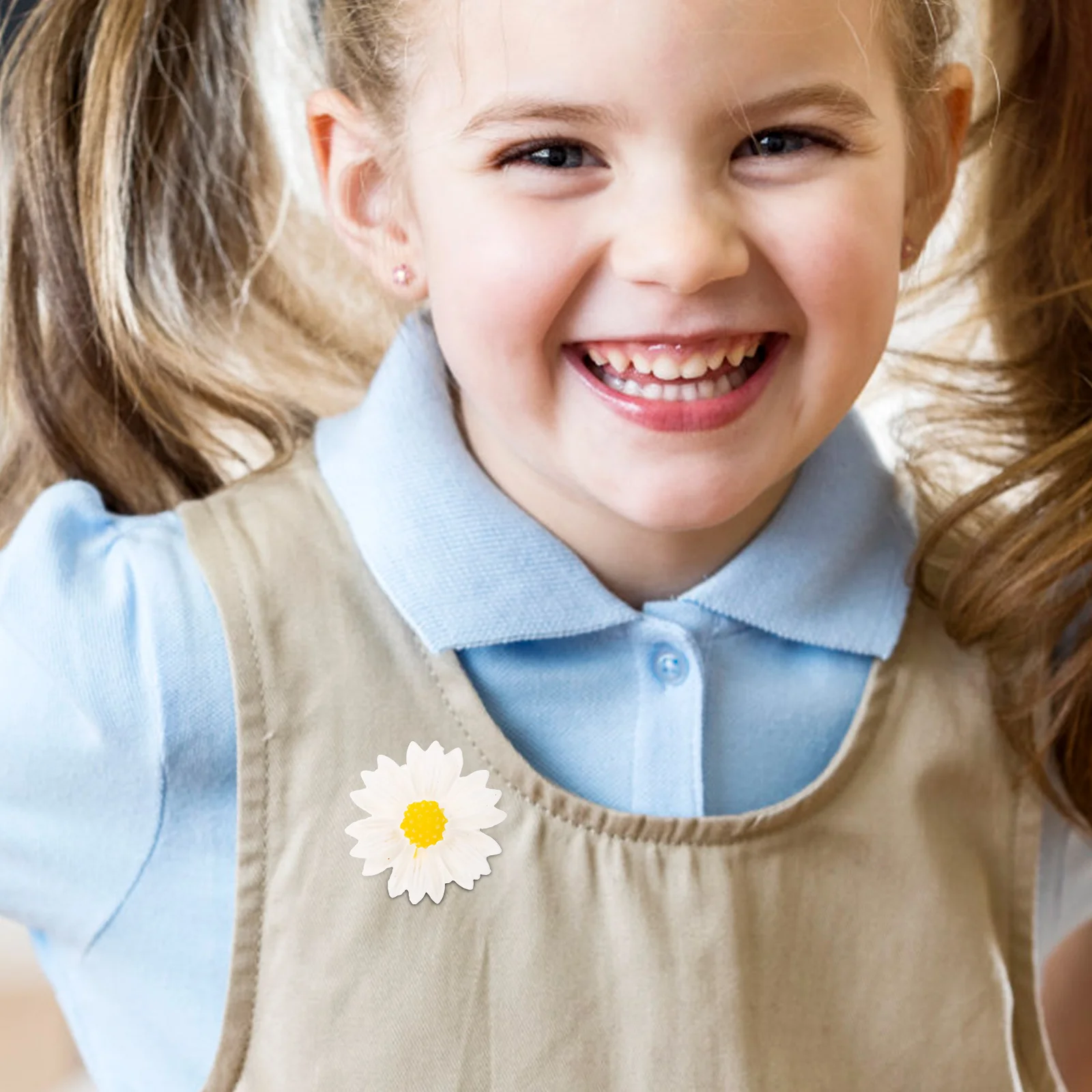 

60pcs Small Daisy Accessories Resin Flowers Crafts DIY Phone Cover Charms Hair Flower Decorations Case Tiny Miniature Jewelry