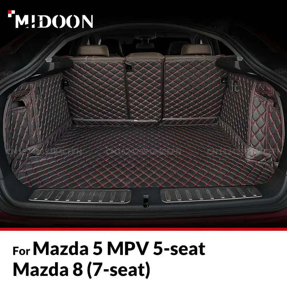 

Для Mazda 5 MPV 5-местный Mazda 8 (7-местный) автоматический коврик для багажника с полным покрытием, автомобильный защитный коврик, грузовой вкладыш, аксессуары для интерьера