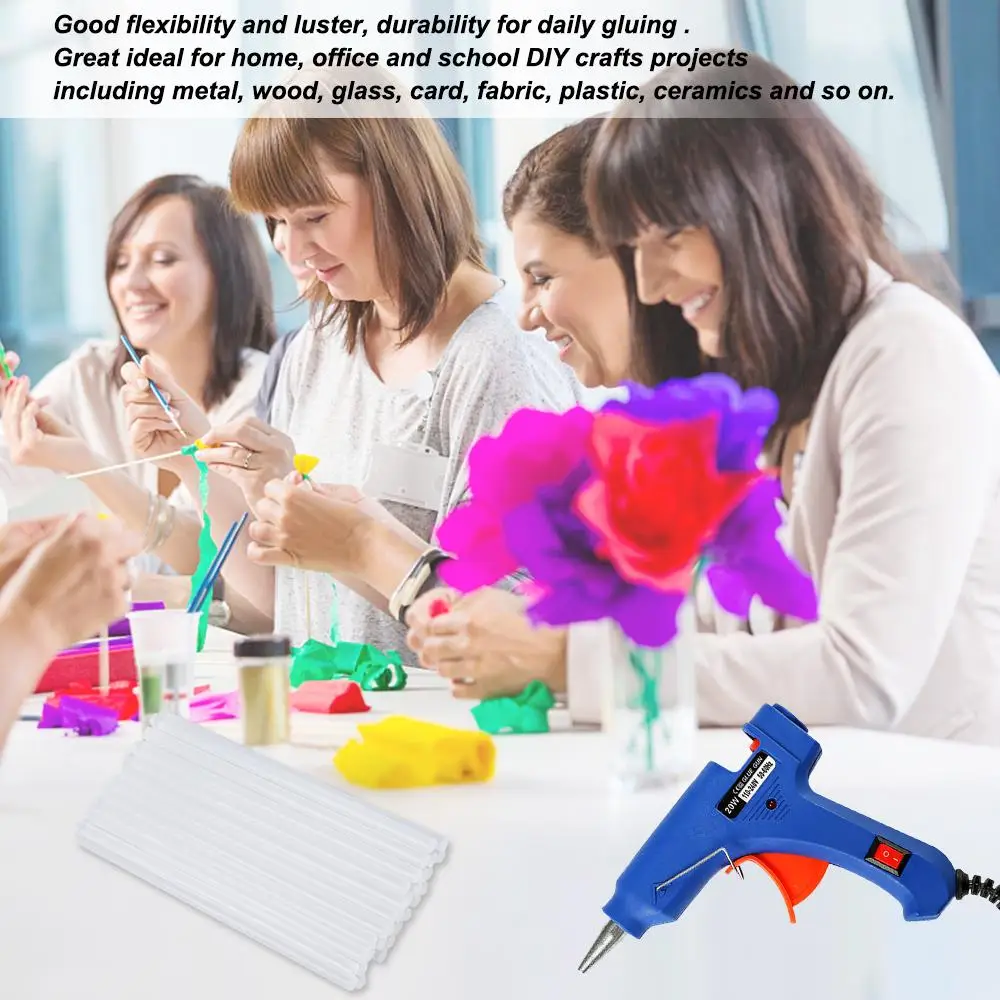 Imagem -06 - Glue Gun Sticks Adequado para Glue Gun Artesanato de Faça Você Mesmo Reparação Decoração Home Tamanho Mini Hot Melt mm 11 mm 100 mm 10 mm 20 mm 50 Pcs