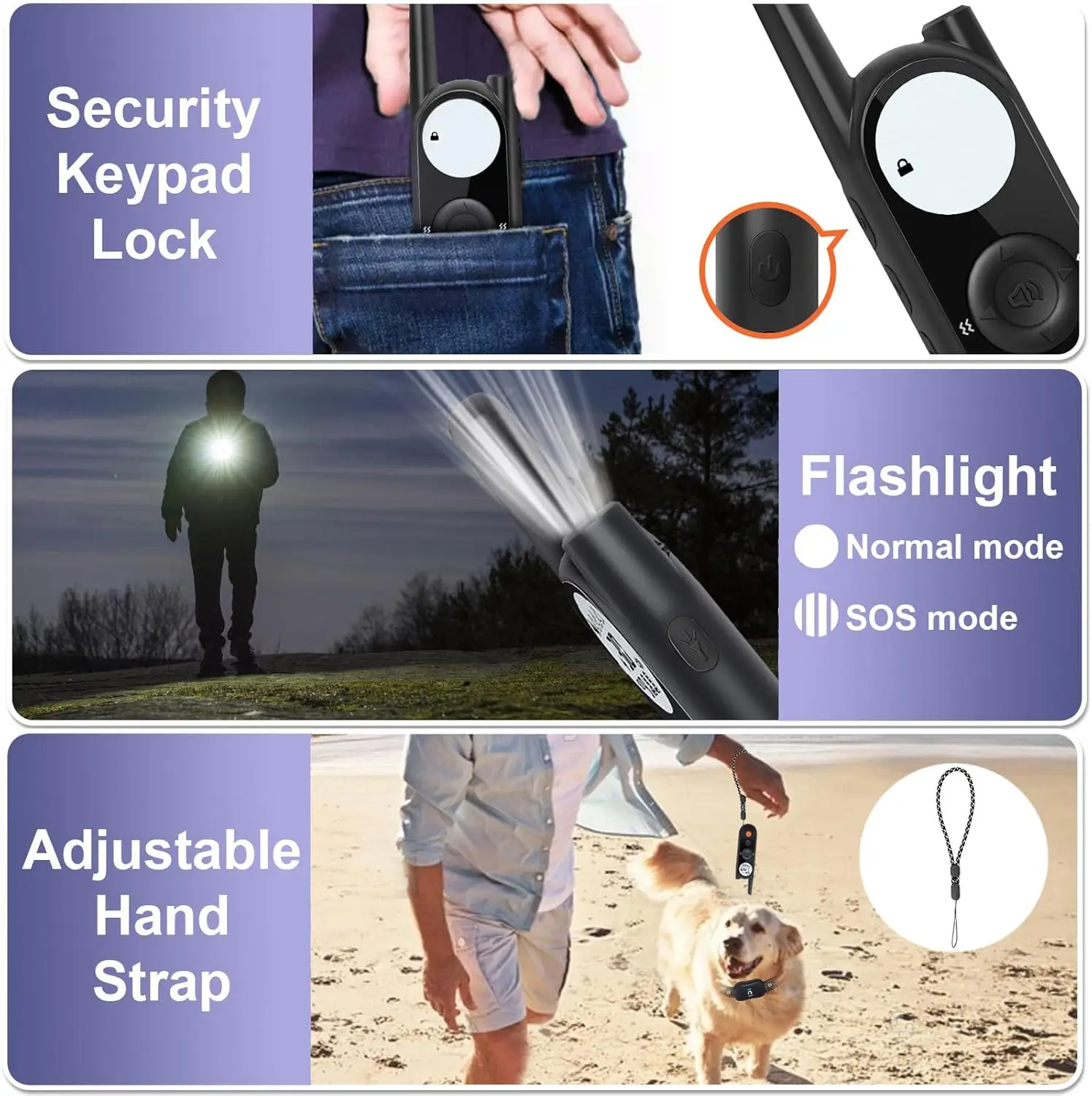 سياج كلب لاسلكي لكلابين - يغطي حتى سياج كهربائي 856 أقدام، طوق مقاوم للماء 6000 قدم مع جهاز تحكم عن بعد، حيوانات أليفة قابلة لإعادة الشحن · جديد #5