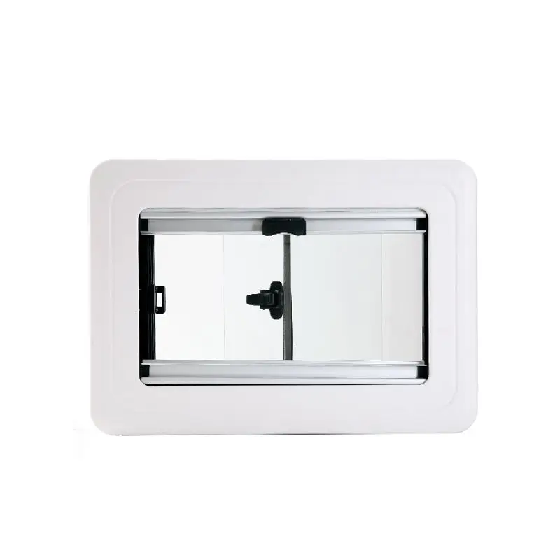 Customizable Dual-Slide Right Angle Window With Transparent Glass For Marine Applications 900x550mm