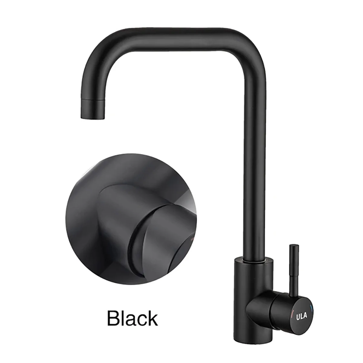 

Black Kitchen Faucets Stainless Steel Kitchen Mixer Single Handle Single Hole Mixer Hot and Cold Gold Sink Mixer Tap Torneira