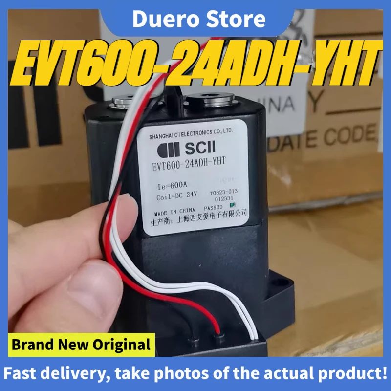 

（Second-hand Original）1pcs/lot 100% original genuine relay: EVT600-24ADH-YHT High voltage DC relay, new energy relay