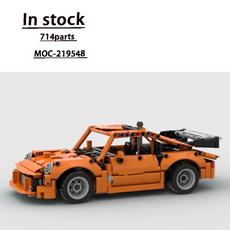 

MOC-219548 New City Classic Supercar Building Blocks Model, 714 Parts, Toy Gift for Boys and Children for Birthday and Christmas